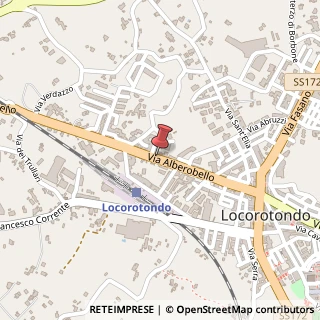 Mappa Via Alberobello, 172, 70010 Locorotondo, Bari (Puglia)