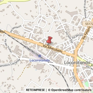 Mappa Via Alberobello, 158, 70010 Locorotondo, Bari (Puglia)