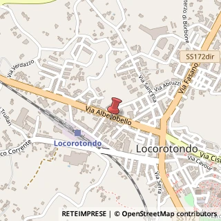Mappa Via Alberobello, 91, 70010 Locorotondo, Bari (Puglia)