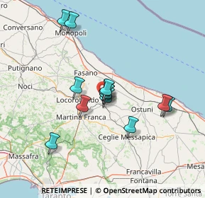 Mappa SP Gravina di Castro, 72014 Cisternino BR, Italia (12.28077)