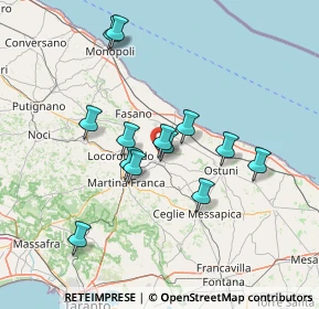 Mappa SP Gravina di Castro, 72014 Cisternino BR, Italia (13.44692)