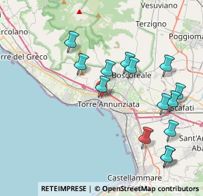 Mappa Vicolo Infanti, 80058 Torre Annunziata NA, Italia (4.57071)