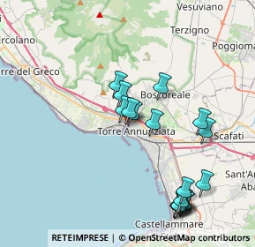 Mappa Vicolo Infanti, 80058 Torre Annunziata NA, Italia (4.43278)