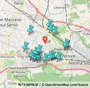 Mappa Via Alessandro Volta, 84014 Nocera Inferiore SA, Italia (1.7105)