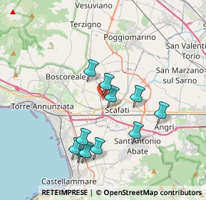 Mappa Via Giuseppe Mazzini, 84018 Scafati SA, Italia (3.69818)