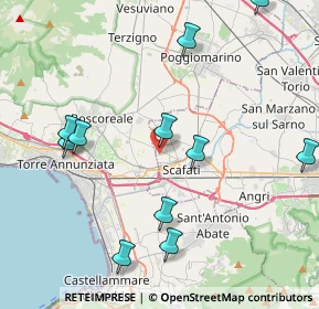 Mappa Via Giuseppe Mazzini, 84018 Scafati SA, Italia (4.98273)