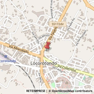 Mappa Via Alcide De Gasperi, 118, 70010 Locorotondo, Bari (Puglia)