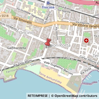 Mappa Via Gino Alfani, 15, 80058 Torre Annunziata, Napoli (Campania)