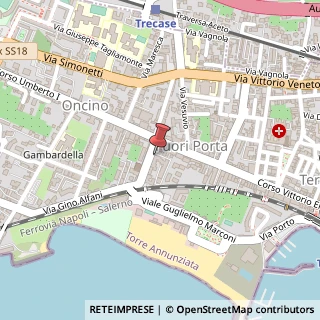 Mappa Via Gino Alfani, 2/7, 80058 Torre Annunziata, Napoli (Campania)
