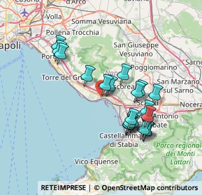 Mappa Via V. Gambardella, 80058 Torre Annunziata NA, Italia (7.073)