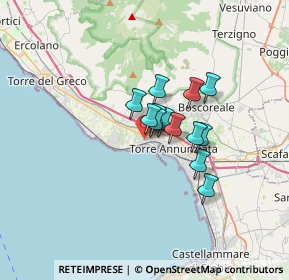 Mappa Via V. Gambardella, 80058 Torre Annunziata NA, Italia (2.20154)
