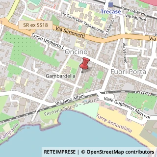 Mappa Via Pasquale Fusco, 16, 80058 Torre Annunziata, Napoli (Campania)