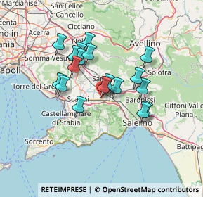 Mappa Via Mangioni 1 Mercato Ortofrutticolo, 84016 Nocera Inferiore SA, Italia (12.06444)