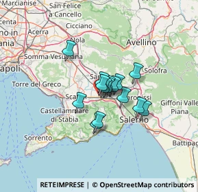 Mappa Via Mangioni 1 Mercato Ortofrutticolo, 84016 Nocera Inferiore SA, Italia (7.88333)