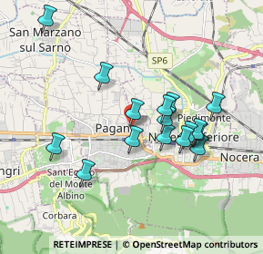 Mappa Via Mangioni 1 Mercato Ortofrutticolo, 84016 Nocera Inferiore SA, Italia (1.79375)