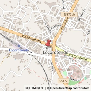 Mappa Via Montello, 21, 70010 Locorotondo, Bari (Puglia)
