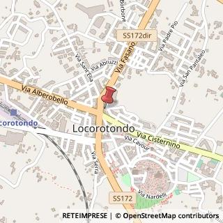 Mappa Via Alcide De Gasperi, 109, 70010 Locorotondo, Bari (Puglia)