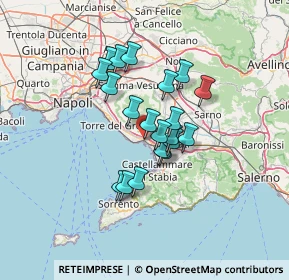 Mappa Via Pontenuovo, 80058 Torre Annunziata NA, Italia (10.5695)