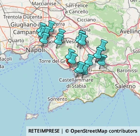 Mappa Via Pontenuovo, 80058 Torre Annunziata NA, Italia (11.598)
