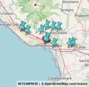 Mappa Via Pontenuovo, 80058 Torre Annunziata NA, Italia (2.76923)