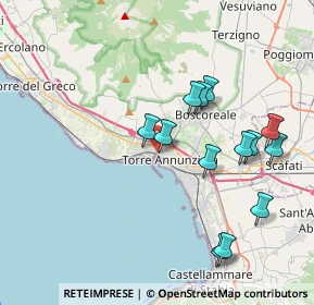 Mappa Via Pontenuovo, 80058 Torre Annunziata NA, Italia (4.15154)