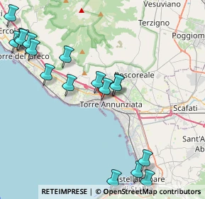 Mappa Via Pontenuovo, 80058 Torre Annunziata NA, Italia (5.43941)