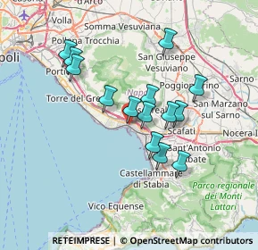 Mappa Via Pontenuovo, 80058 Torre Annunziata NA, Italia (6.41143)