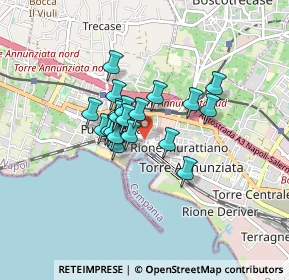 Mappa Via Pontenuovo, 80058 Torre Annunziata NA, Italia (0.5945)