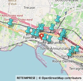 Mappa Via Pontenuovo, 80058 Torre Annunziata NA, Italia (0.94529)