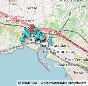 Mappa Via Pontenuovo, 80058 Torre Annunziata NA, Italia (0.565)