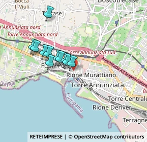 Mappa Via Pontenuovo, 80058 Torre Annunziata NA, Italia (0.75273)