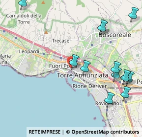 Mappa Via Pontenuovo, 80058 Torre Annunziata NA, Italia (2.84462)