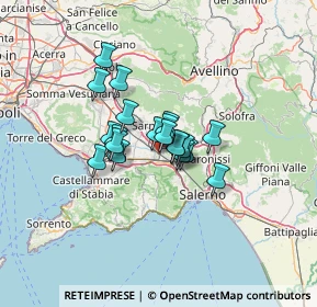 Mappa Via Cupa del Serio, 84014 Nocera Inferiore SA, Italia (8.5925)