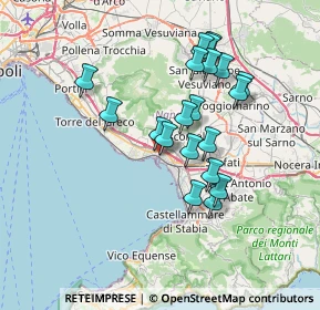 Mappa Via Parini, 80058 Torre Annunziata NA, Italia (6.8145)