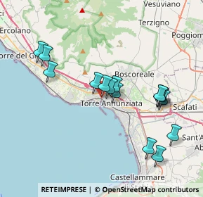 Mappa Via Lava, 80058 Torre Annunziata NA, Italia (3.898)