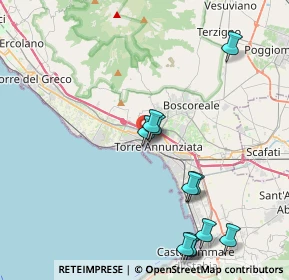 Mappa P.za Ernesto Cesaro, 80058 Torre Annunziata NA, Italia (4.94818)