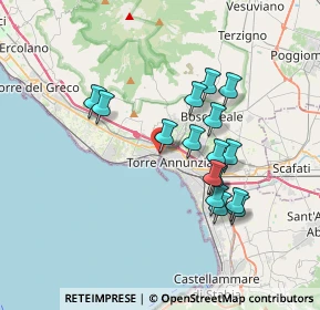 Mappa Via Lava, 80058 Torre Annunziata NA, Italia (3.41)