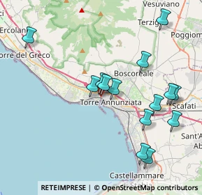 Mappa Via Lava, 80058 Torre Annunziata NA, Italia (4.35714)