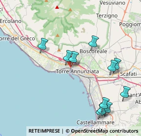 Mappa Via Lava, 80058 Torre Annunziata NA, Italia (4.78)