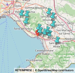Mappa Via Lava, 80058 Torre Annunziata NA, Italia (6.46083)