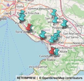 Mappa Via Lava, 80058 Torre Annunziata NA, Italia (7.21474)