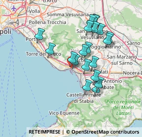 Mappa Via Lava, 80058 Torre Annunziata NA, Italia (6.964)