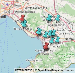 Mappa Via Lava, 80058 Torre Annunziata NA, Italia (6.5055)