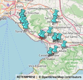 Mappa Via Lava, 80058 Torre Annunziata NA, Italia (7.363)