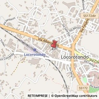 Mappa Via Don Pietro Trisciuzzi, 12/14, 70010 Locorotondo, Bari (Puglia)