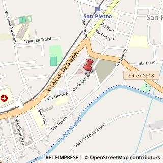 Mappa Via Giuseppe Dossetti, 23, 84018 Scafati, Salerno (Campania)