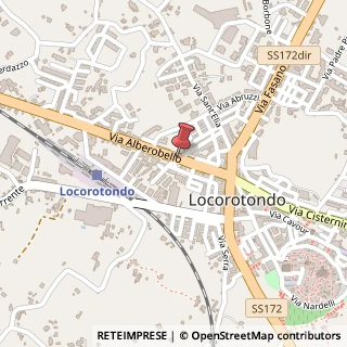 Mappa Via Alberobello,  85, 70010 Locorotondo, Bari (Puglia)