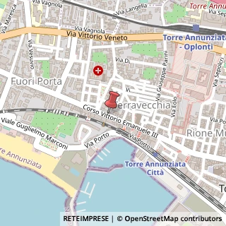Mappa Corso Vittorio Emanuele III, 374, 80058 Torre Annunziata, Napoli (Campania)