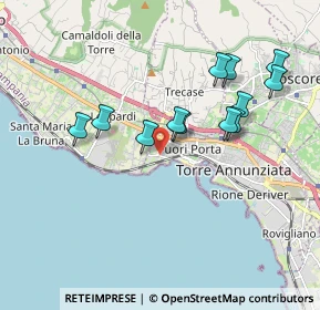 Mappa Via Michele Caravelli, 80058 Torre Annunziata NA, Italia (1.85417)