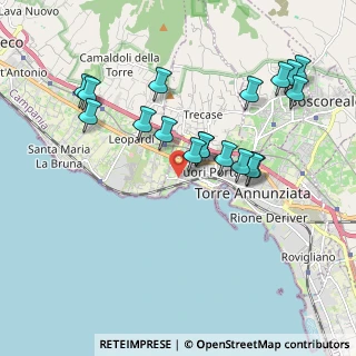 Mappa Via Michele Caravelli, 80058 Torre Annunziata NA, Italia (2.07)